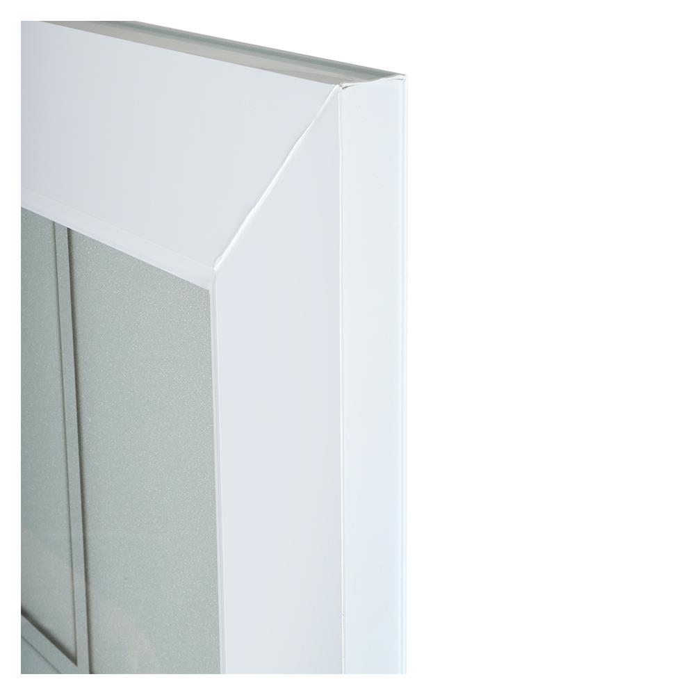 ชุดประตูห้องน้ำ UPVC ASARA G932 70X200 ซม. สีขาว พร้อมวงกบ ไม่เจาะลูกบิด