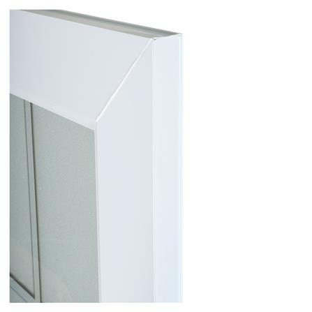 ชุดประตูห้องน้ำ UPVC ASARA G932 70X200 ซม. สีขาว พร้อมวงกบ ไม่เจาะลูกบิด_2