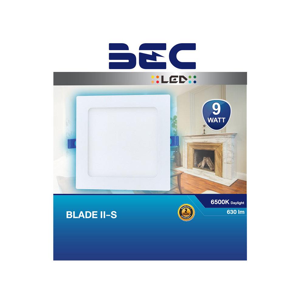 ดาวน์ไลท์ LED BLADE II-SQ 5 นิ้ว 9 วัตต์ DAYLIGHT สีขาว