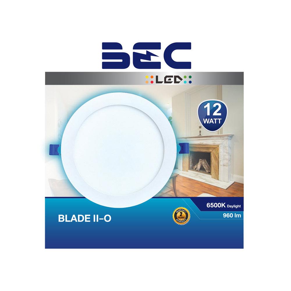ดาวน์ไลท์ LED BEC BLADE II-O 6 นิ้ว 12 วัตต์ DAYLIGHT สีขาว