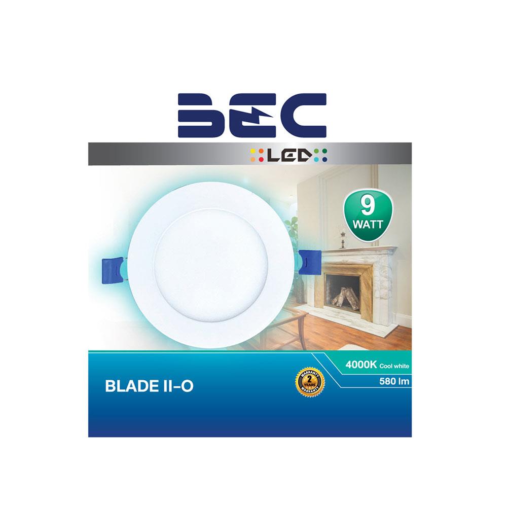 ดาวน์ไลท์ LED BEC BLADE II-O 5 นิ้ว 9 วัตต์ COOL WHITE สีขาว