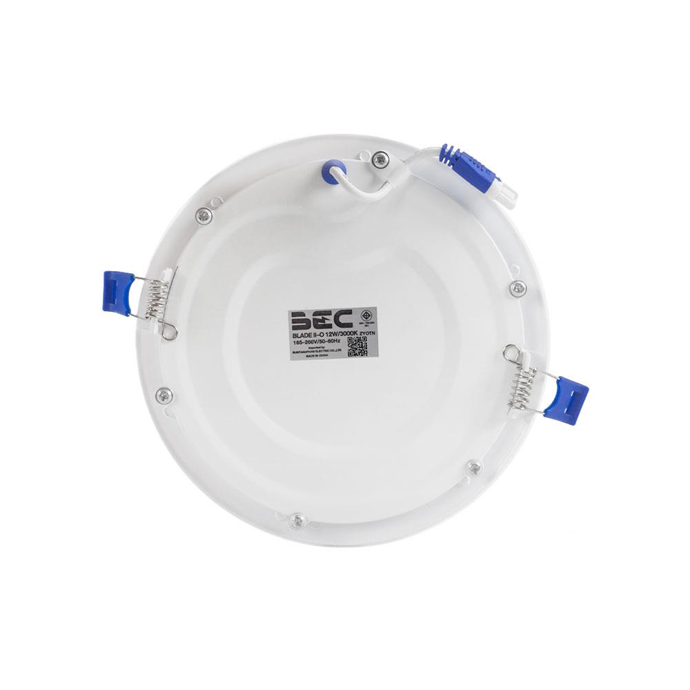 ดาวน์ไลท์ LED BEC BLADE II-O 6 นิ้ว 12 วัตต์ WARM WHITE สีขาว