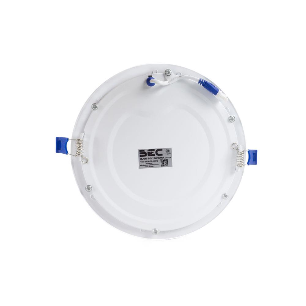 ดาวน์ไลท์ LED BEC BLADE II-O 7 นิ้ว 15 วัตต์ WARM WHITE สีขาว