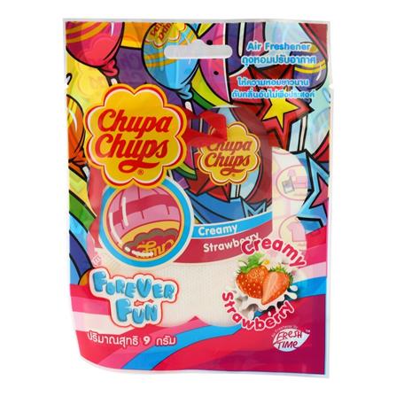 น้ำหอมปรับอากาศ CHUPA CHUPS  9g CREAMY STRAWBERRY_0