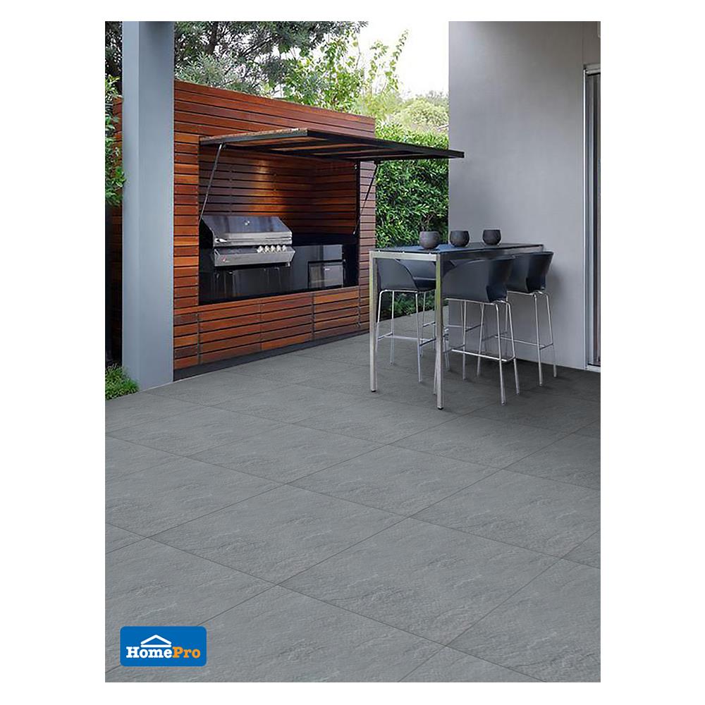 กระเบื้องพื้น 50x50 ซม. เคนโนซ่า นิว เทา 1M2