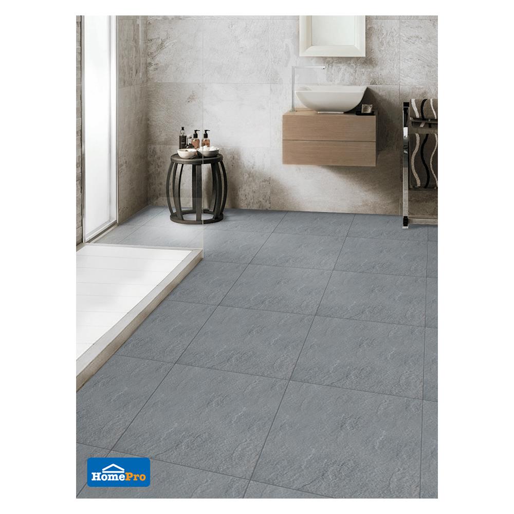 กระเบื้องพื้น 50x50 ซม. เคนโนซ่า นิว เทา 1M2