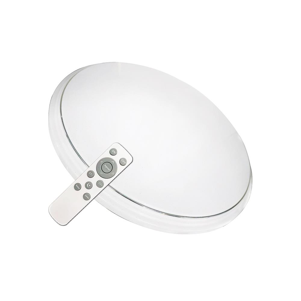 ไฟเพดาน LED NAGAS SMART STAR REMOTE 18 นิ้ว 30 วัตต์ DAYLIGHT/COOL WHITE/WARM WHITE สีขาว