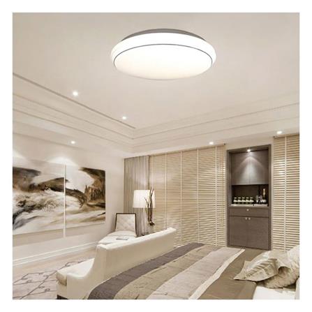 ไฟเพดาน LED NAGAS SMART STAR REMOTE 18 นิ้ว 30 วัตต์ DAYLIGHT/COOL WHITE/WARM WHITE สีขาว_4