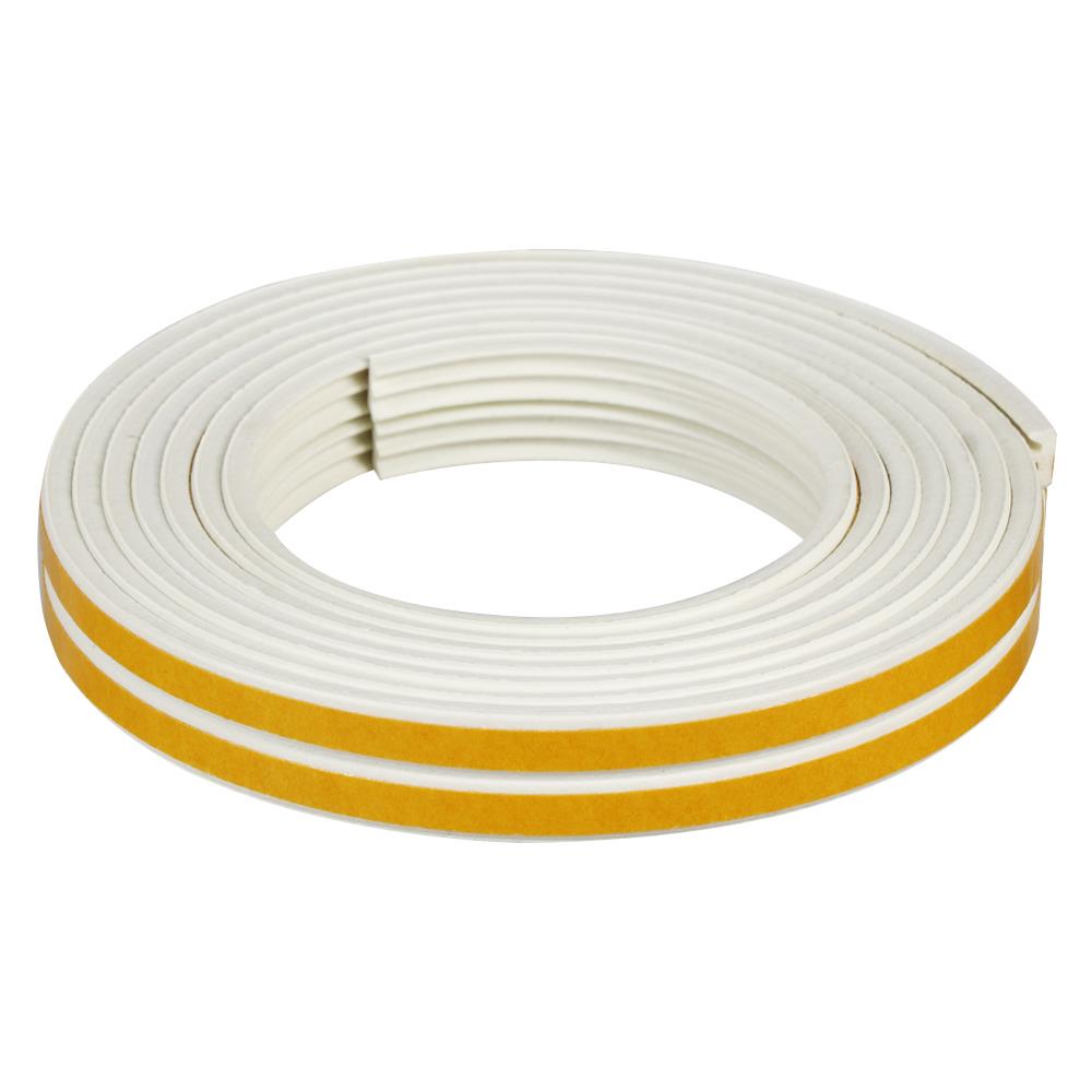 ซีลยางประตู DEXZON E-PROFILE 4X9 มม. 5ม. สีขาว