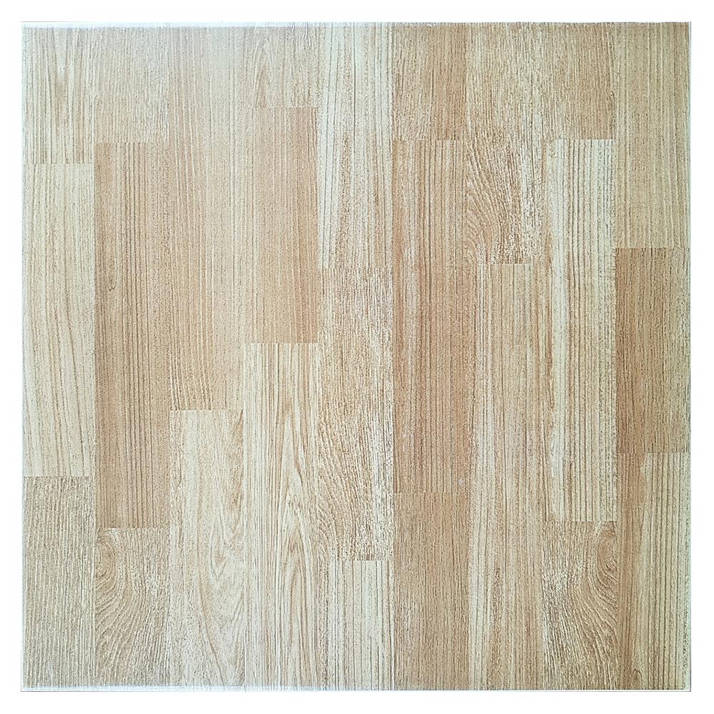 กระเบื้องพื้น 50x50 ซม. นาตาวู้ด นิว น้ำตาล 1M2