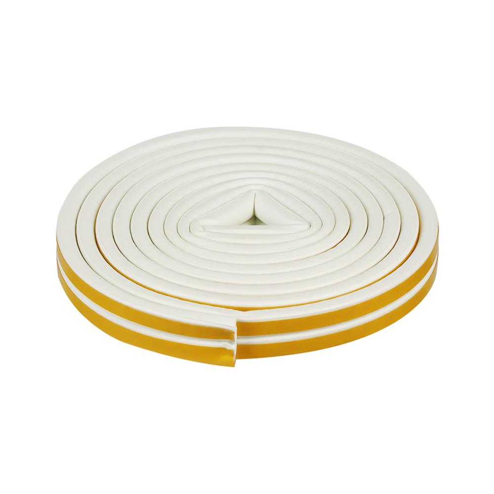 ซีลยางประตู DEXZON D-PROFILE 6X9 มม.5 ม. สีขาว