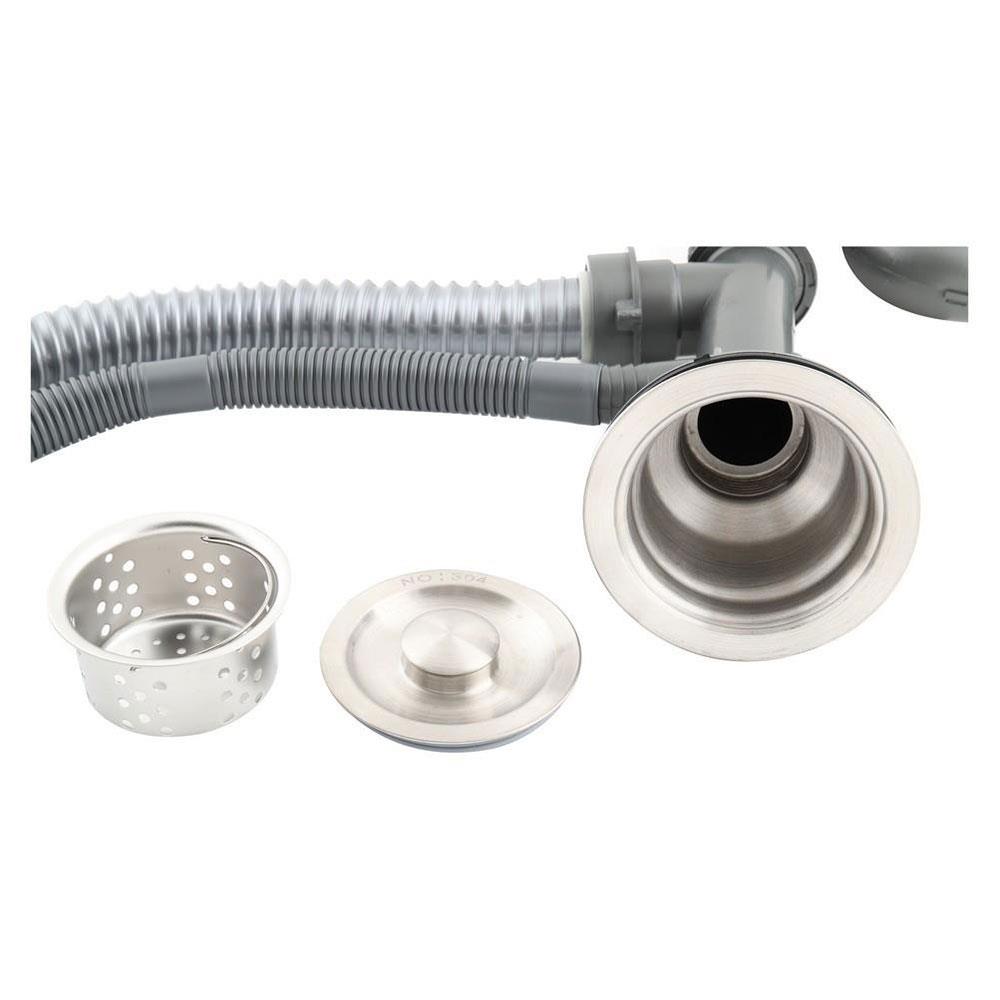 ชุดสะดือ PARNO AP-DR02 3.5 นิ้ว 2หัว สเตนเลส