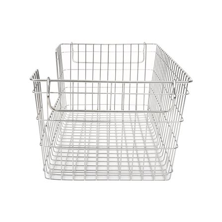 ตะกร้าสเตนเลสเหลี่ยมแบบเปิดหน้าซ้อนได้ L KECH_2