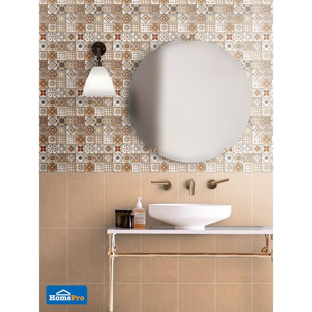 กระเบื้องผนัง 30x45 ซม. TARA มิโนรุ ครีม 0.81M2