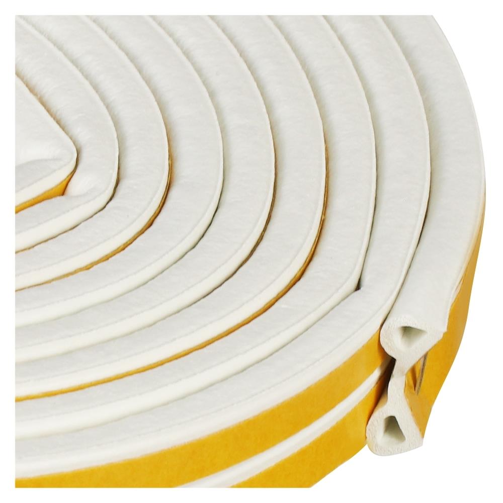 ซีลยางประตู DEXZON P-PROFILE 5.5X9 มม. 5ม. สีขาว