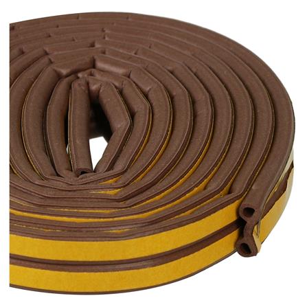 ซีลยางประตู DEXZON P-PROFILE 5.5X9 มม. 5ม. สีน้ำตาล_1