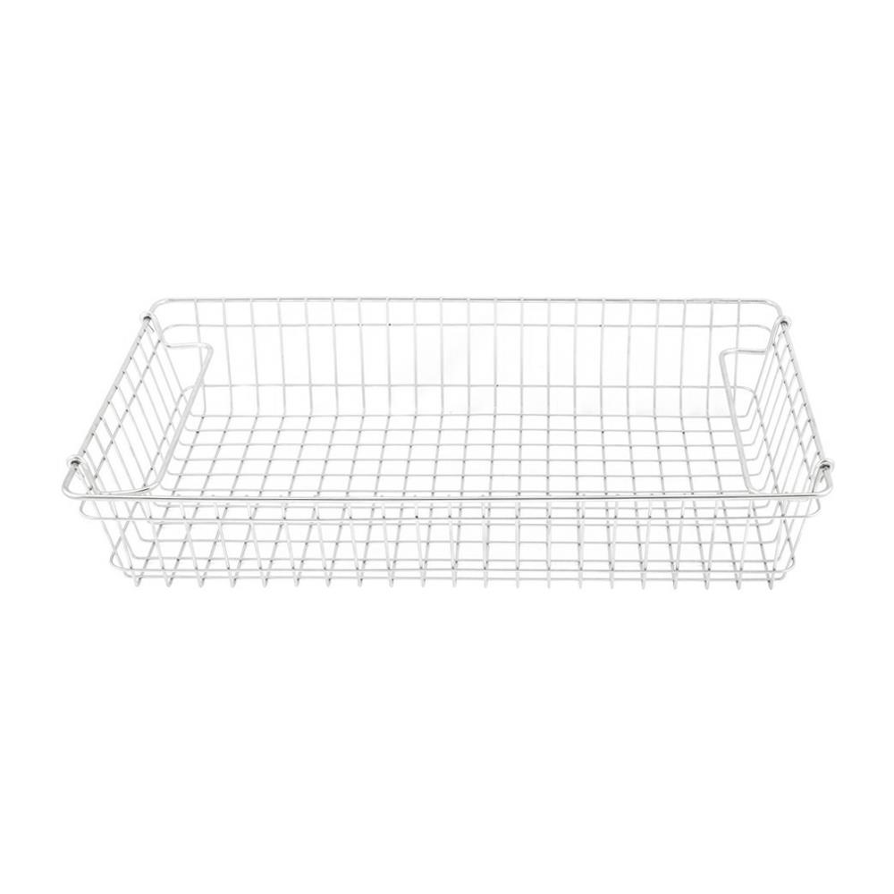 ตะกร้าสเตนเลสORGAN 46x26x9 ซม. ซ้อนได้ L KECH