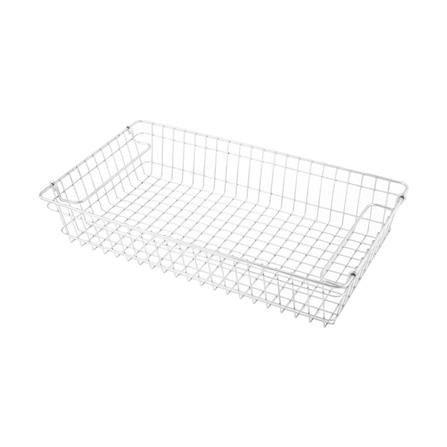 ตะกร้าสเตนเลสORGAN 46x26x9 ซม. ซ้อนได้ L KECH