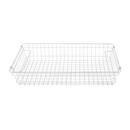 ตะกร้าสเตนเลสORGAN 46x26x9 ซม. ซ้อนได้ L KECH_1