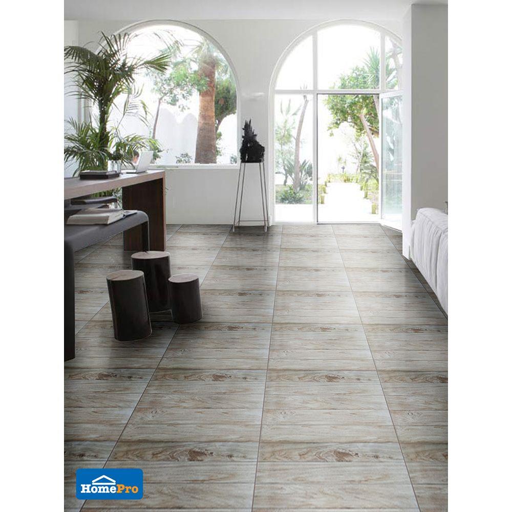 กระเบื้องพื้น 50x50 ซม. ริโอ วู้ด นิว น้ำตาล 1M2