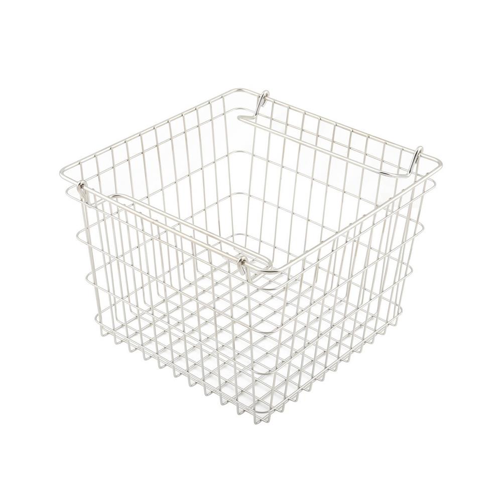 ตะกร้าสเตนเลส ORGAN26x26x19 ซม. ซ้อนได้ S KECH