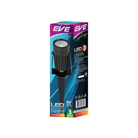 ไฟจัดสวน LED EVE SPIKE 566156 3 วัตต์ WARMWHITE สีดำ_6