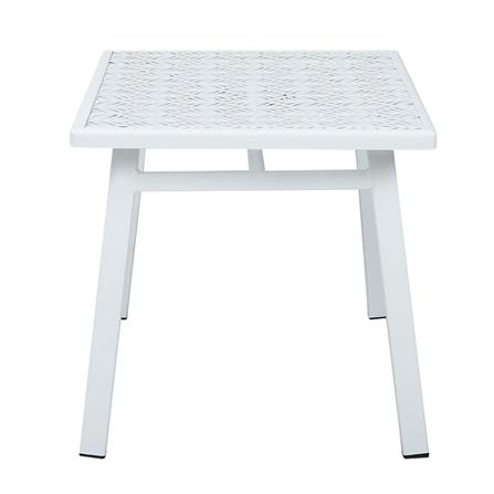 โต๊ะข้างเหล็ก SPRING FERORA 40 ซม. สีขาว_1