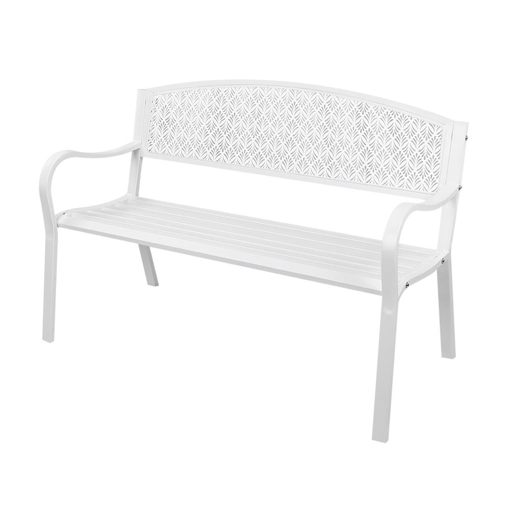 ม้านั่งสนาม SPRING FERORA สีขาว