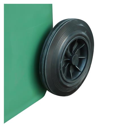 ถังขยะเหลี่ยมฝาช่องทิ้ง+ล้อ ACCO 240 ลิตร สีเขียว_3