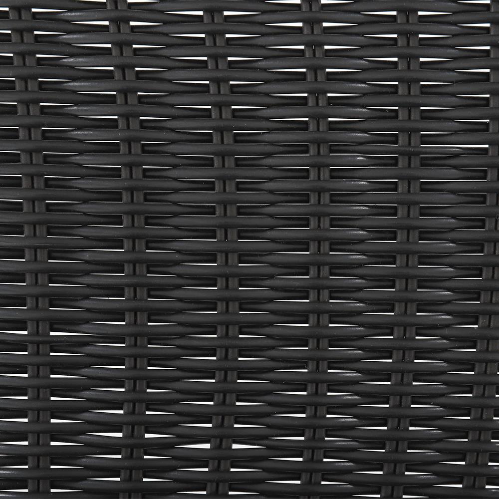 เก้าอี้หวายเทียม SPRING CHOCO BLACK X สีดำ