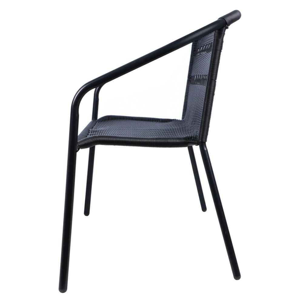 ม้านั่งสนามหวายเทียม SPRING CHOCO สีน้ำตาลเข้ม