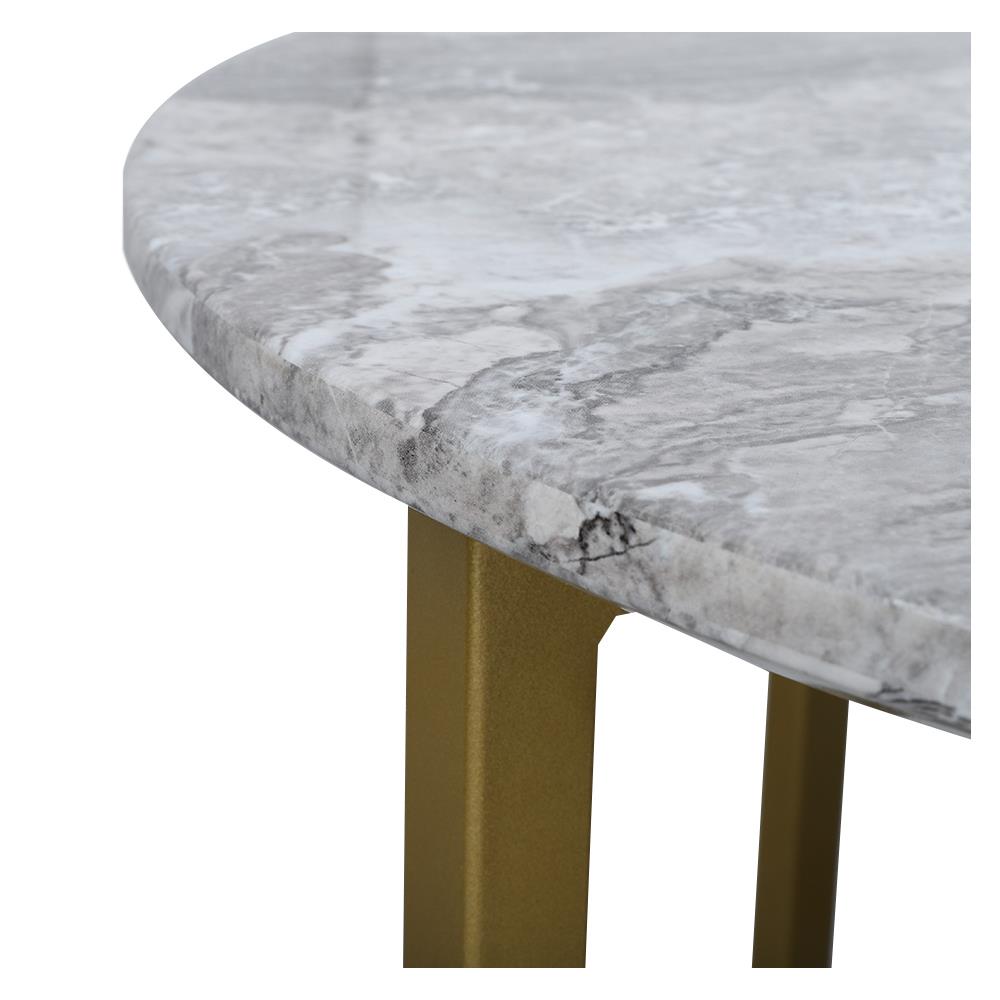 โต๊ะกลาง FURDINI CHARLOT ลายหิน สีขาว