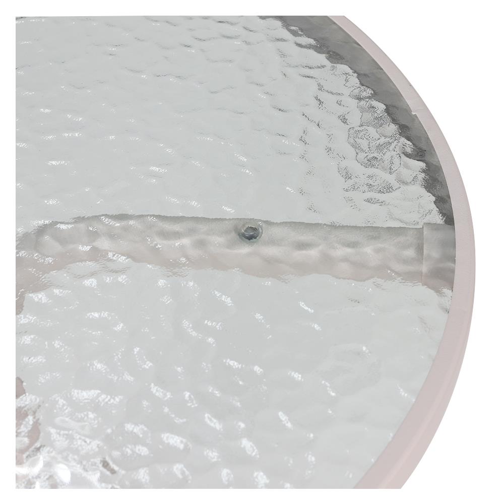 โต๊ะเหล็ก SPRING WICKER 60 ซม. สีเทาอ่อน