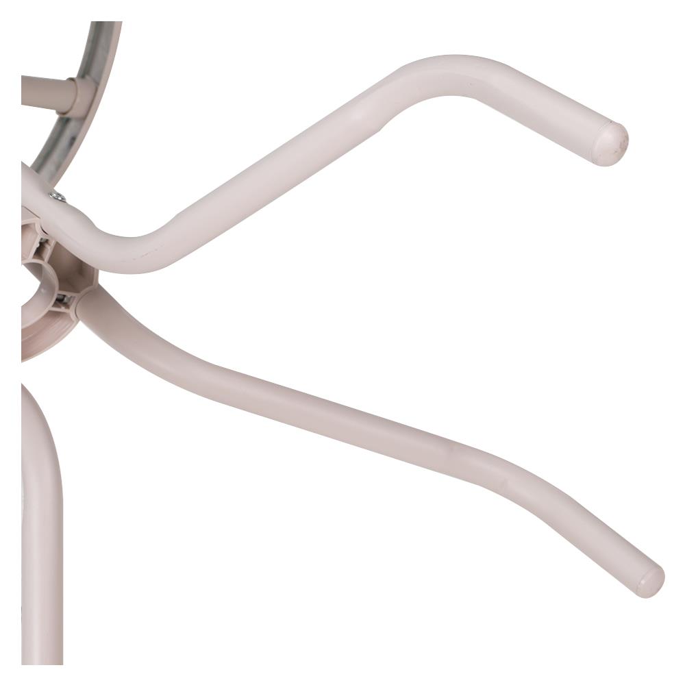 โต๊ะเหล็ก SPRING WICKER 60 ซม. สีเทาอ่อน