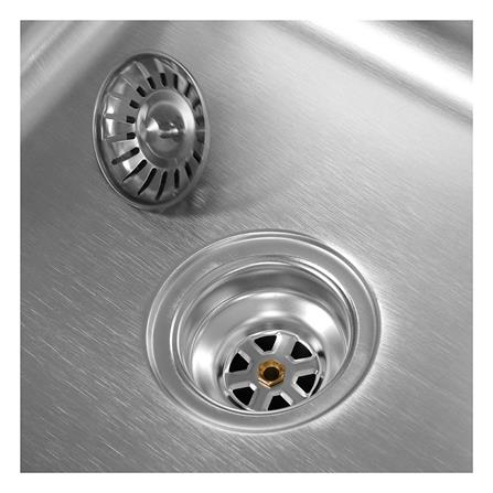 ซิงค์ฝัง 1 หลุม TECNOPLUS 505021 สเตนเลส_3