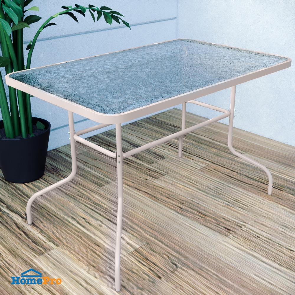 โต๊ะกลางเหล็ก SPRING WICKER 80 ซม. สีเทา