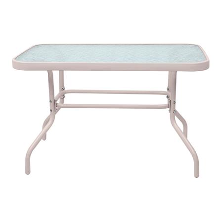 โต๊ะกลางเหล็ก SPRING WICKER 80 ซม. สีเทา_1