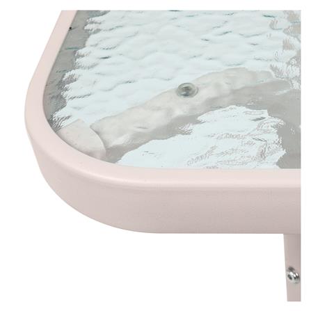 โต๊ะกลางเหล็ก SPRING WICKER 80 ซม. สีเทา_2