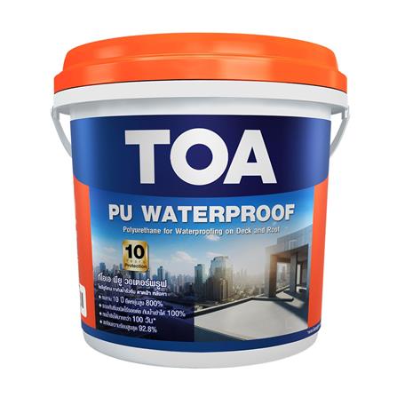 โพลียูรีเทน ทากันน้ำรั่วซึม TOA 4 กก. สีขาว_1