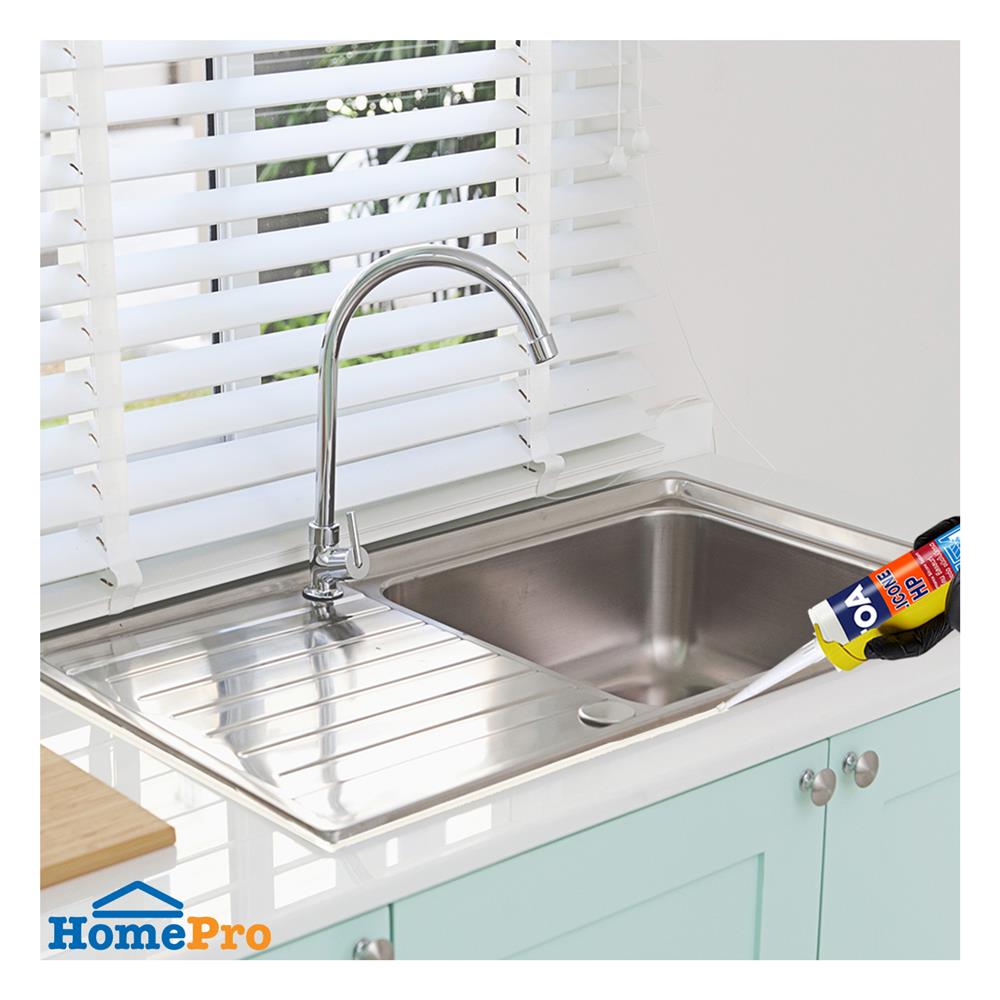 ซิลิโคนไร้กรด TOA HP 280 มล. สีขาว