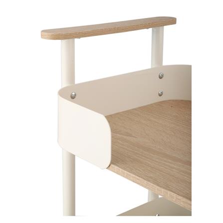 ชั้นวางของ 3 ชั้น มีล้อ STACKO MELLOW 44x28x73.5 ซม. สีครีม_2