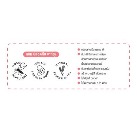เจลปรับอากาศไล่ยุง OASIS  180g BLOSSOM_3
