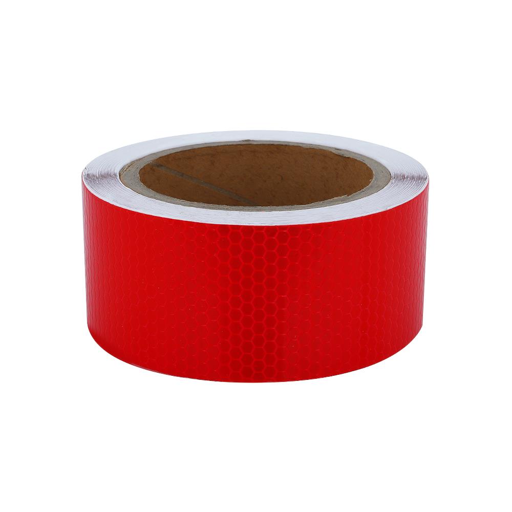 เทปสะท้อนแสง RIGHT 5 ซม. x 10 ม. สีแดง