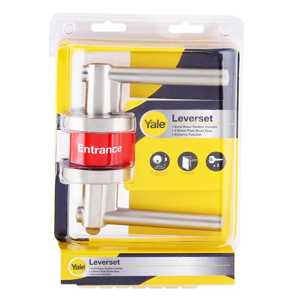 เขาควายทั่วไป YALE L9147 สีสเตนเลส