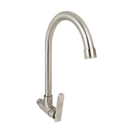 ก๊อกซิงค์เดี่ยวผนัง RASLAND RA 3042233 สเตนเลส_0