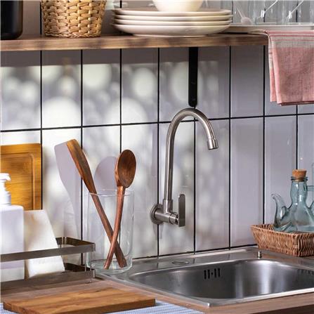 ก๊อกซิงค์เดี่ยวผนัง RASLAND RA 3042233 สเตนเลส_2