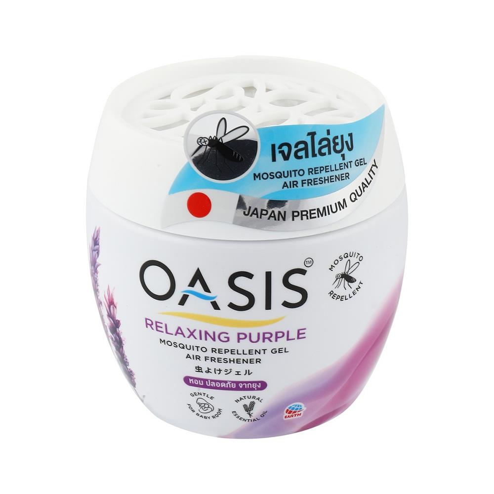 เจลปรับอากาศไล่ยุง OASIS  180g RELAXING
