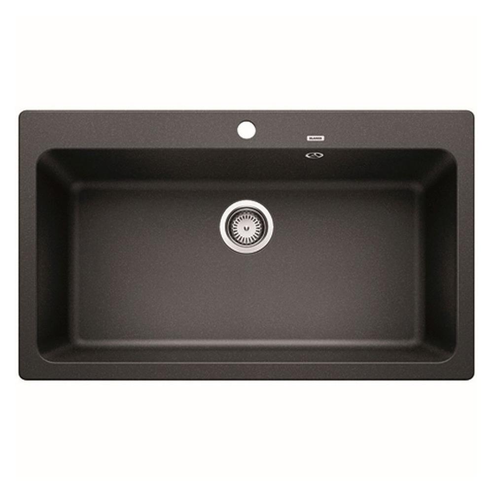 ซิงค์ฝัง 1หลุม BLANCO NAYA XL 9 495.39.374 สีถ่าน
