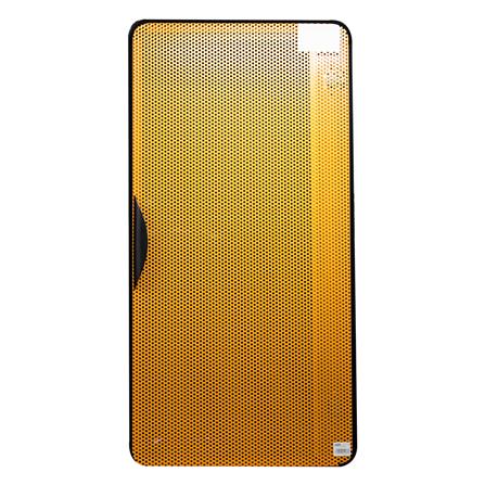 ตู้เหล็กบานเปิดทึบ KIOSK PW-01 สีดำ/ส้ม