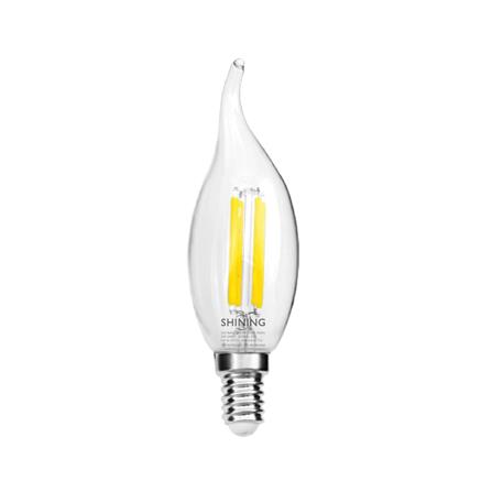 หลอด LED SHINING CANDLE RETRO SHINE 4 วัตต์ WARM WHITE E14_1